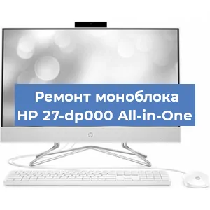 Замена термопасты на моноблоке HP 27-dp000 All-in-One в Челябинске